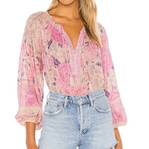 Spell Mystic Blouse in Musk